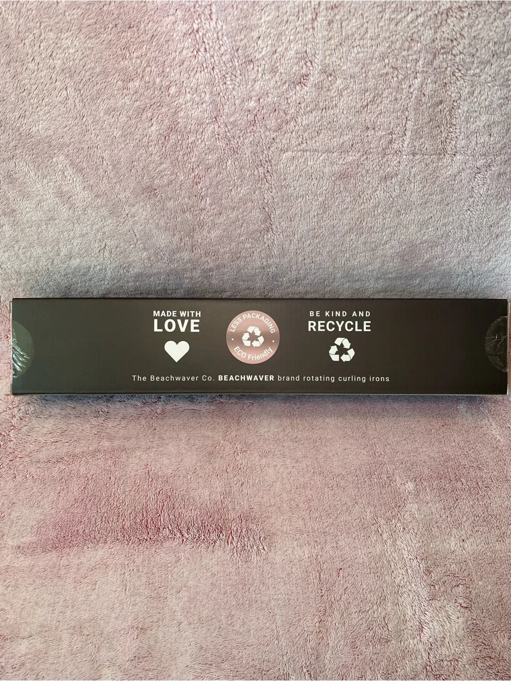 NEW. BEACHWAVER B1.25 Rose Gold Curling Iron